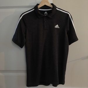 Boys Adidas Collared Tee